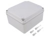 Carcasă universală gri deschis 155x179x99mm IK07