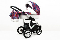 Carucior 3 in 1, model TROPICAL, culoare Multicolor foto