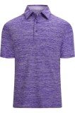 Camisă de golf pentru bărbați, cu proprietăți de evacuare a umidității, uscare rapidă, m&acirc;necă scurtă, casual, tip polo pentru bărbați