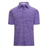 Camisă de golf pentru bărbați, cu proprietăți de evacuare a umidității, uscare rapidă, m&acirc;necă scurtă, casual, tip polo pentru bărbați