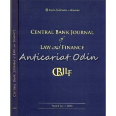 Central Bank Journal Of Law And Finance I, II - Banca Nationala A Romaniei