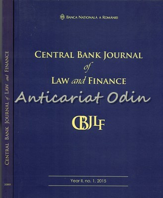 Central Bank Journal Of Law And Finance I, II - Banca Nationala A Romaniei foto