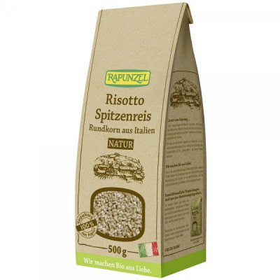 Orez Bio Risotto Natur Bob Ascutit Rapunzel 500gr foto