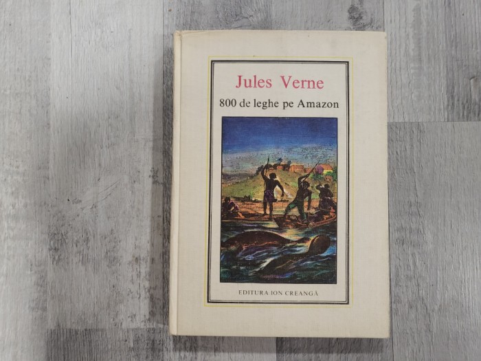 800 de leghe pe Amazon de Jules Verne