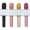 Microfon Karaoke Q7 Wireless Bluetooth, Boxe Incorporate, Inregistrare, Baterie 2600mAh, Functie Echo, USB, Aux