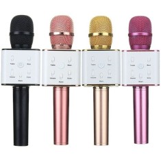 Microfon Karaoke fara fir Q7,cu boxe si Bluetooth incorporat