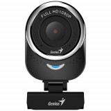 Camera Web Genius Qcam 6000, FullHD 1080p, USB, Negru