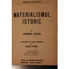 MATERIALISMUL ISTORIC