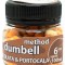 Method Dumbell Carp Baits Addicted, Ciocolata Portocala, Galben Alb, 6mm