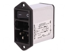Conector de Alimentare AC 4A 250VAC IEC 60320