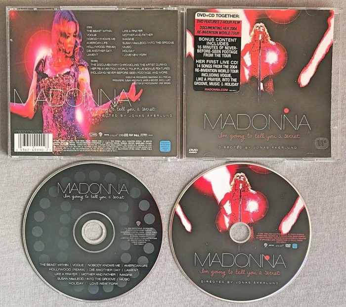 Madonna - I&#039;m Going To Tell You A Secret CD+DVD
