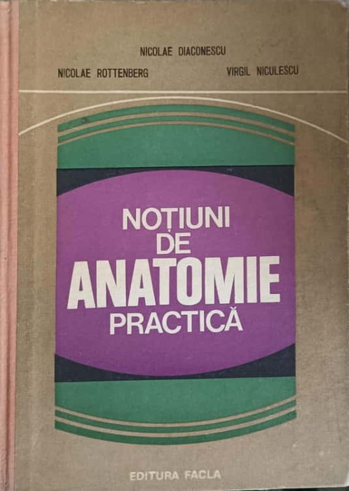 NOTIUNI DE ANATOMIE PRACTICA-NICOLAE DIACONESCU, NICOLAE ROTTENBERG, VIRGIL NICULESCU-233518