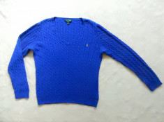 Bluza tricotata Ralph Lauren. Marime XL, vezi dimensiuni; impecabila, ca noua foto