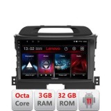 Navigatie Kia Sportage 2011-2015 D-325 Octa Core cu Android Radio Bluetooth Internet GPS WIFI DSP 3+32 GB 4G KI LENOVO LITE CarStore Technology