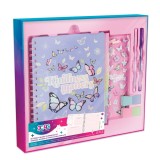 Jurnal si 2 pixuri cu gel, 3C4G, Butterfly Deluxe