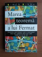 Simon Singh - Marea teorema a lui Fermat