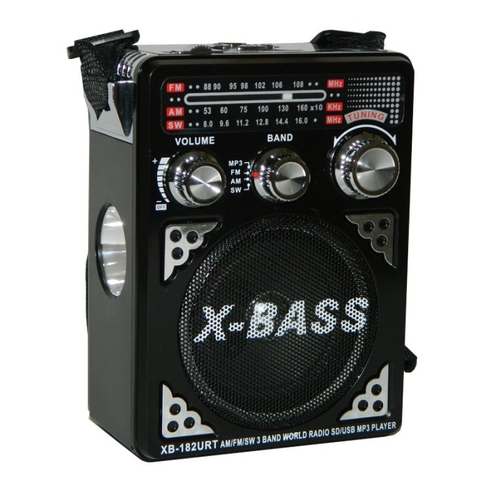 Radio portabil Waxiba XB-182URT, suport card SD/USB Radio portabil Waxiba XB-182URT, suport card SD/USB