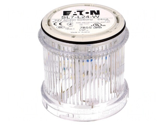 Semnalizator LED Alb IP66 18-30VDC 18-26VAC