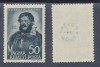 Emisiunea locala Sighet 1944 fals timbru neemis Kossuth 50 fil. tus verzui MNH, Nestampilat