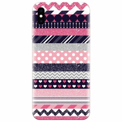 Husa silicon pentru Apple Iphone XS Max, Love Pattern foto