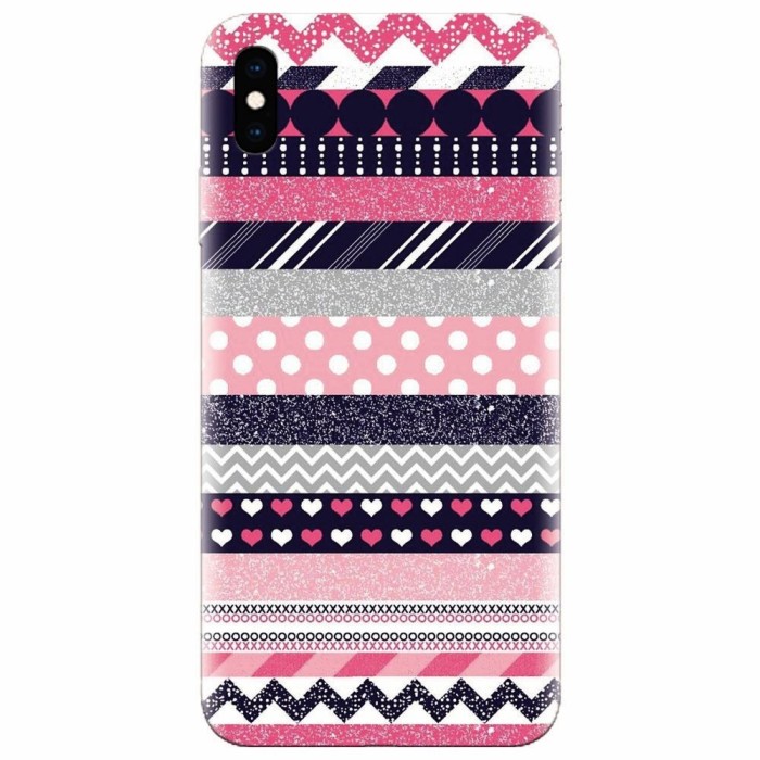 Husa silicon pentru Apple Iphone X, Love Pattern