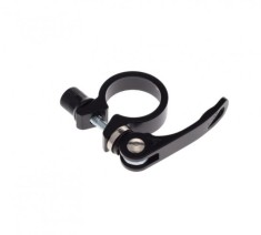 Colier tija sa, prindere rapida, 31.8mm, culoare negru, din aluminiu Cod:AWR0275
