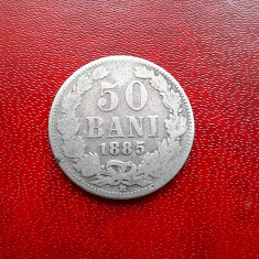 1885-50 Bani-Carol I-st.Buna-FF RAR