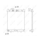 Radiator racire motor Nrf 52060