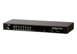KVM Switch Aten CS1316-AT-G. Tastatura de tip port: USB, PS 2, Mouse tip de port: USB, PS 2, Video Type portul: VGA. Tip HD: QXGA, Rezolutia maxima: 2
