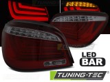 Stop stopuri triple BMW E60 LED BAR rosu fumuriu NOU