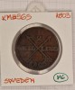 Sweden, Suedia, ½ Skilling, 1803, KM#565, Gustav IV Adolf, Europa