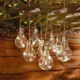Ghirlanda luminoasa, LED, model Moza, 20 becuri, 580cm, incarcare solara, lumina alb cald Household NewTrend