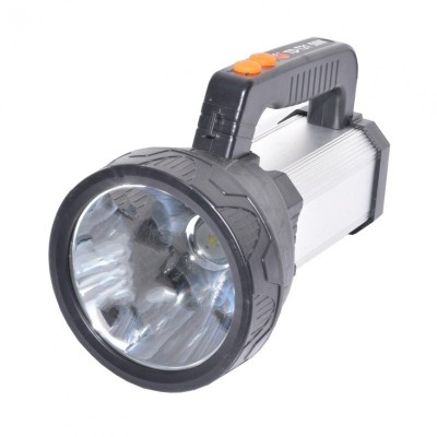 Lanterna cu LED SMD 50 W elSales ELS-T21 , 12 LED SMD 50 W , acumulator integrat , argintiu foto