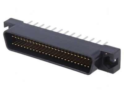 Conector Cablu-Placă Ecranat Clichet Șuruburi PIN 50 foto