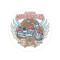 Abtibild &quot;CUSTOM MOTORCYCLES&quot; Cod: TAG 035 / T2 Automotive TrustedCars