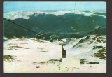 CPIB 25115 CARTE POSTALA - MUNTII BUCEGI. LA COTA 2000, TELECABINA, CIRCULATA, 1978, STAMPILE, TIMBRU