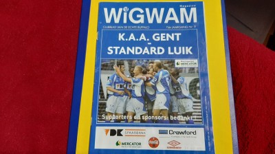 program KAA Gent - Standard Luik foto