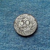 1q - 50 Groszy 1938 Polonia / moneda ocupatie germana WW2 / an unic de batere, Europa