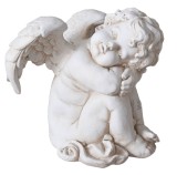 Ingeras-statueta din rasini speciale YAC068, Piatra, Religie