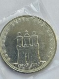 C11 Germania 10 Mark 1989 /Argint .625 , 15.5 g /800 years Port of Hamburg / aUNC / din foto