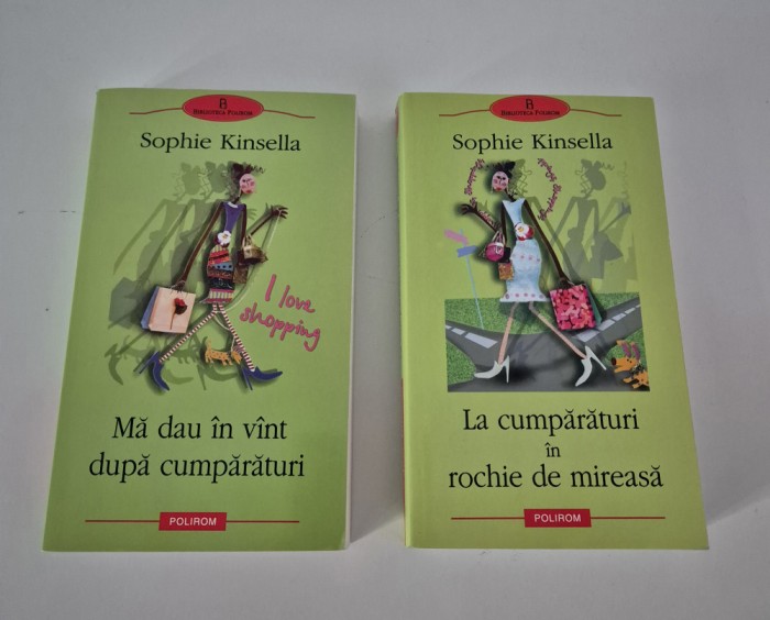 Sophie Kinsella Doua carti / Ma dau in vant dupa cumparaturi / La cumparaturi