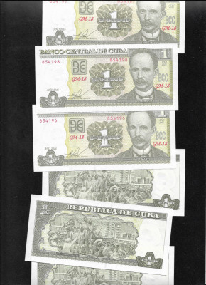 Cuba 1 peso 2016 unc pret pe bucata foto