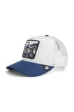 Goorin Bros șapcă de baseball din amestec de bumbac Toxic Trucker culoarea alb, 101-2585