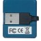 HUB mini USB 2.0 cu 4 porturi albastru 160605 Manhattan