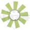NRF 49812 Paleta ventilator, racire motor