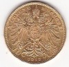 Austria 10 corona Kronen coroane 1911, Europa, Aur