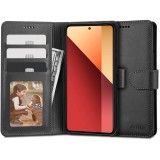 Husa Tech-Protect Wallet Xiaomi Redmi Note 13 4G, Negru, Roz