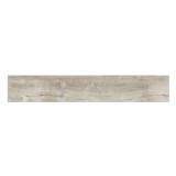 Gresie exterior / interior portelanata Cava Almond, 20 x 120 cm, gri, mata, rectificata, imitatie parchet