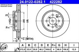 Disc frana ATE 24.0122-0282.1