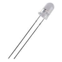 LED 3mm alb rece 12V 3000/4200mcd 30 grade Parte frontala convex OPTOSUPPLY OSW5DK3131A-12V foto